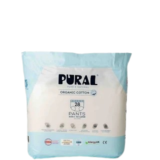 حفاضات قطن  حجم 6  بورل